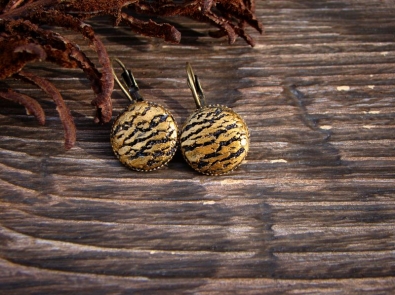 Серьги из полимерной глины